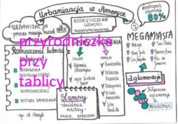 Klasa 8. Geografia. Urbanizacja w Ameryce
