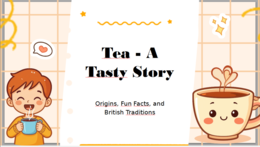 Prezentacja o historii herbaty i jej popularności w Wielkiej Brytanii