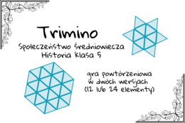 Trimino - społeczeństwo średniowiecza historia klasa 5