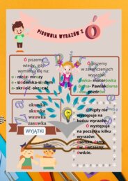 Ortografia- pisownia wyrazów z ó i u