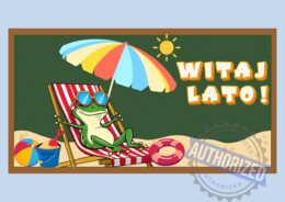 Dekoracja wakacyjna - Witaj Lato!