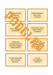 Mały Książę - gra "Pokoloruj różę i lisa"