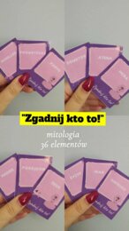 "Zgadnij kto to! - mitologia" - szkoła podstawowa i ponadpodstawowa