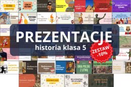 Historia klasa 5 - ZESTAW prezentacji na cały rok