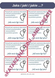 KREATYWNE KARTY - rozwijające twórcze myślenie