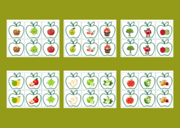 DZIEŃ JABŁKA – memory – 36 szt. wersja 2