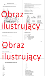 English Class A2+ unit 5 test (praca klasowa)