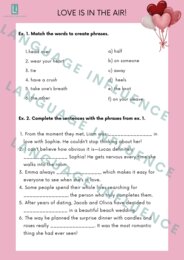 Angielski B2 - Lekcja Valentine's Day - "Love is in the air!"