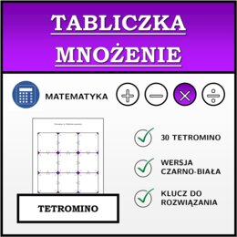 Tetromino - Tabliczka mnożenia | matematyka