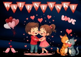 ❤️🩷 WALENTYNKI DEKORACJA + GIRLANDA 🩷❤️