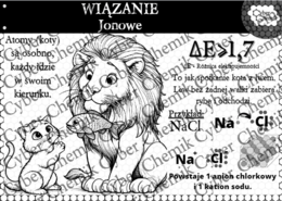 Plakaty/infografiki- Klasa 7. Chemia – Wiązania chemiczne​