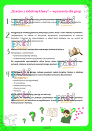 "SZATAN Z SIÓDMEJ KLASY" - wyzwania dla grup lub praca samodzielna