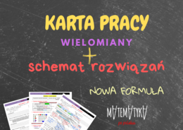 Karta pracy - WIELOMIANY - poziom podstawowy