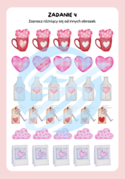 Walentynkowe karty pracy dla dzieci – zadania dla młodszych klas szkoły podstawowej