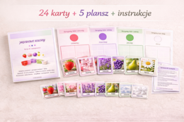 Jagodowe kolory – karty do segregowania