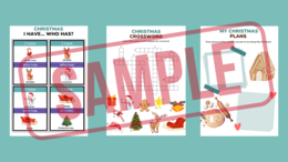 CHRISTMAS MEGA PACK – zestaw gier, kart pracy i aktywności świątecznych dla klas 1–3 | Christmas Worksheets (wykreślanki, kodowanie, krzyżówka, kolorowanki, gry typu memory, domino, Ja mam... Kto ma...i WIĘCEJ!)