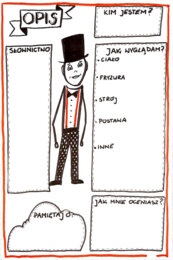 Język polski. Karta pracy - opis postaci