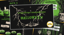Halloween - ortografia i interpunkcja - karty pracy lub escape room Genially