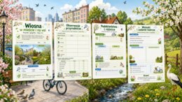 Wiosna w mieście i na wsi