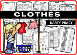 CLOTHES WORKSHEET - KARTY PRACY
