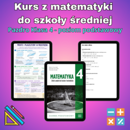 Kurs online z matematyki - Pazdro 4P