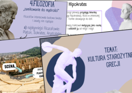 Kultura starożytnej Grecji - PREZENTACJA multimedialna