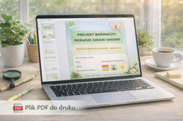 Projekt badawczy „Pierwsze oznaki wiosny”