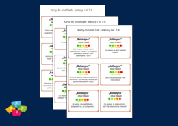 "BALLADYNA" – Karty do SMALL TALK – lektury – gra