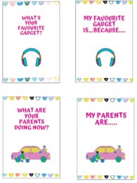 Gra do nauki angielskiego: creative speaking cards, matching, pair work