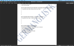 Would like to - ćwiczenia dla uczniów szkół podstawowych