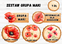 ZESTAW GRUPA MAKI