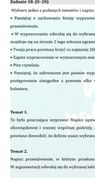 PRÓBNY EGZAMIN JUŻ DLA SZOSTOKLASISTY- HOBBIT.