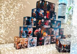 KALENDARZ ADWENTOWY MEGA ZESTAW NA ŚWIĘTA W DWÓCH JĘZYKACH PL ANG