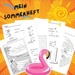 Mein Sommerheft - Sommerferien - język niemiecki