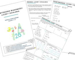 Powtórzenie: Liczby i działania klasa 7 i 8