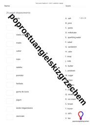 Junior Explorer 4 – Unit 5 – testy