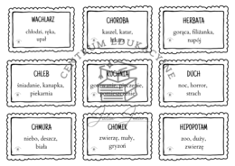 Ortograficzne Taboo- CH/H