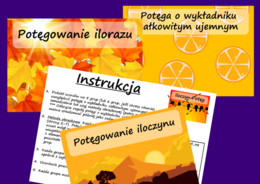 Odkrywanie praw działań na potęgach. Nauczanie przez odkrywanie - Potęgi klasa 7-8