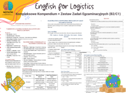 English for Logistics – Kompleksowe kompendium + Zestaw zadań egzaminacyjnych (B2/C1)