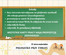 Zestaw - karty pracy z propozycją odpowiedzi i scenariusze lekcji "Tajemnica domu w Bielinach" 25 stron
