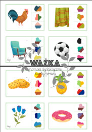 Kolory - zabawa z klamerkami