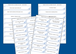 "OPOWIEŚCI Z NARNII. LEW, CZAROWNICA I STARA SZAFA" – plan wydarzeń – fiszki – 3 wersje – egzamin