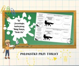 Związki frazeologiczne - lis - "Mały Książę"