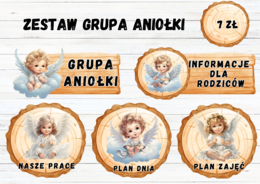 ZESTAW GRUPA ANIOŁKI