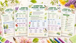 Słownictwo zmysłowe - wiosna