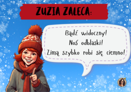 Gazetka "Bezpieczne ferie".