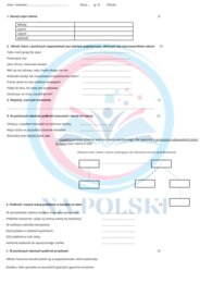 Składnia - sprawdzian kl.6