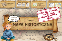 Mapa historyczna - prezentacja historia klasa 4 NOWA PODSTAWA