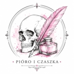 Pióro i czaszka