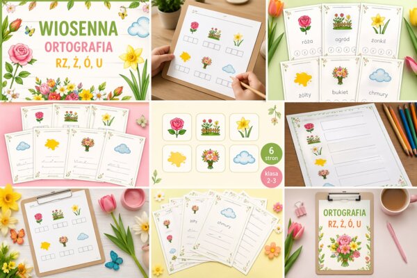 Wiosenna ortografia: rz, ż, ó, u